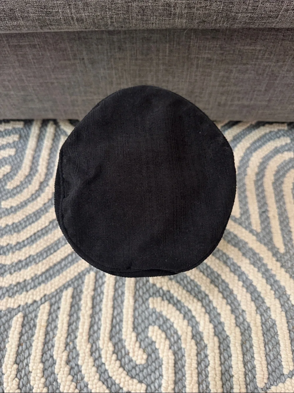 Brixton Albany Black Fiddler Cap XS 54cm Women's Greek Fisherman Hat
